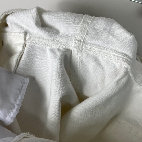 NEW AFRM Distressed High Rise Jeans Size‎ 28 Revolve New Without Tag White Denim - Picture 10 of 13